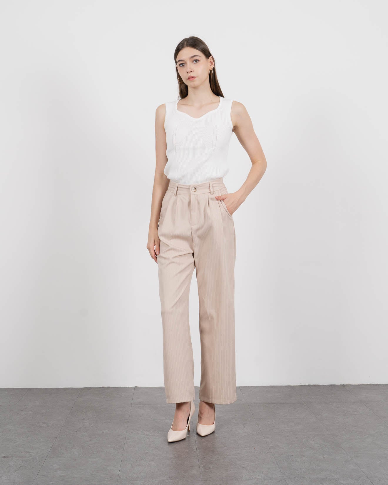 Carra Pants Brown - Celana Panjang Wanita - 287931