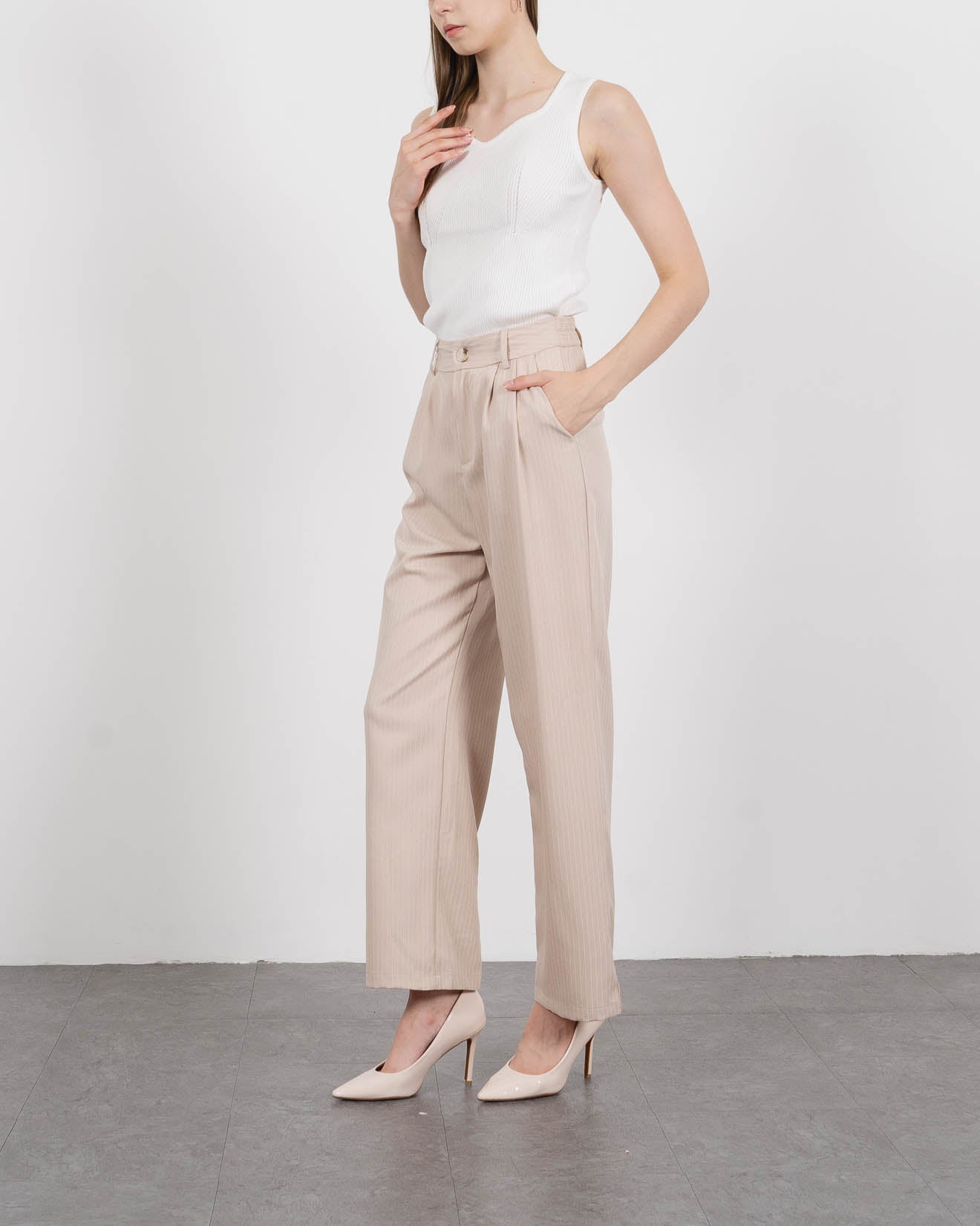 Carra Pants Brown - Celana Panjang Wanita - 287931