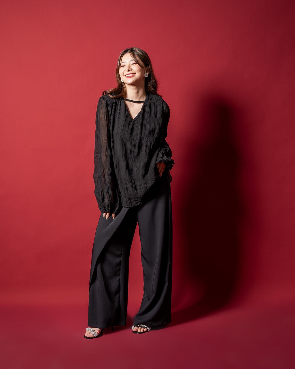 Cny Dandelion Pants Black