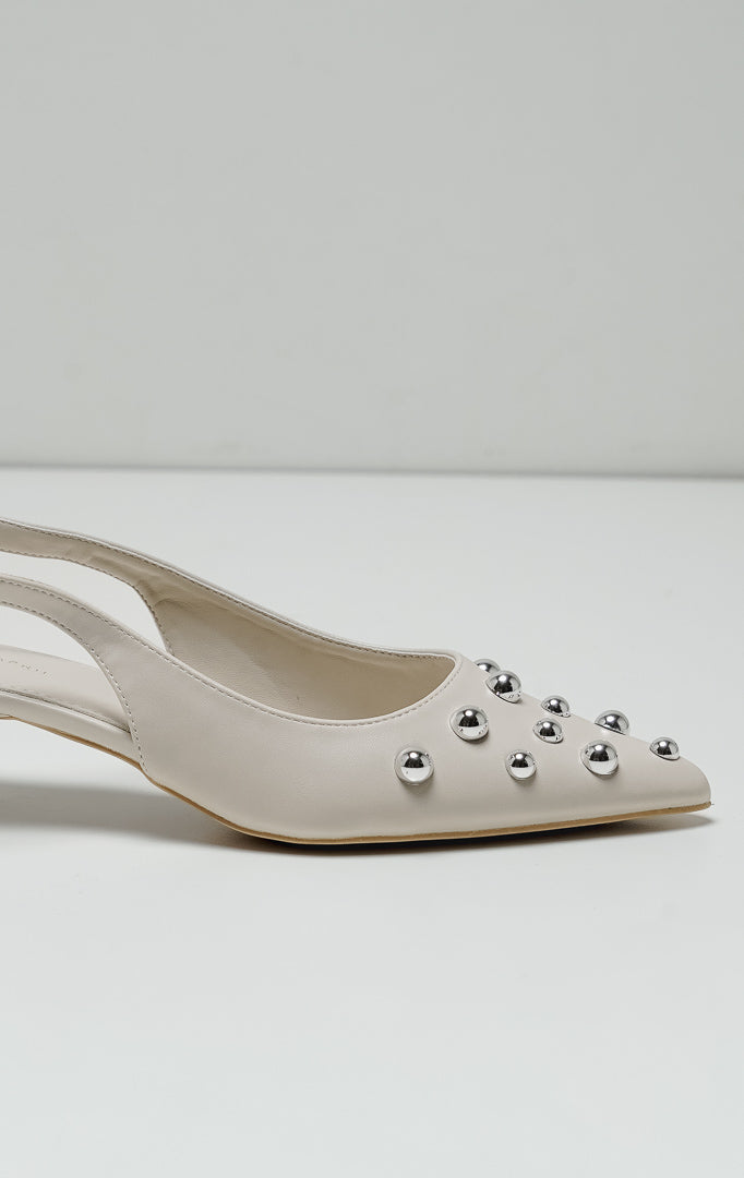 Chantals Heels Ivory