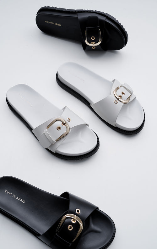 Klaine Sandals Black