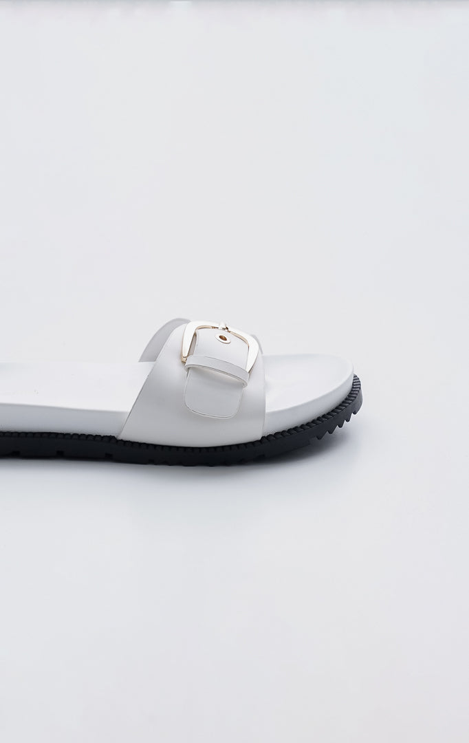 Klaine Sandals White