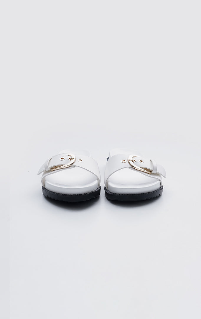 Klaine Sandals White
