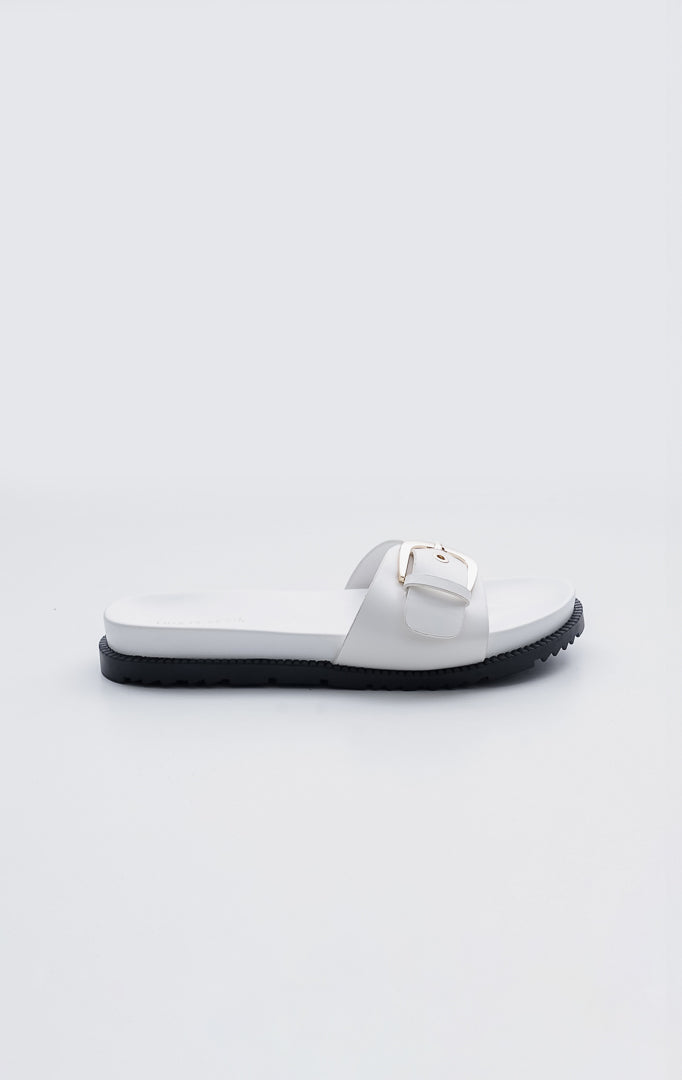 Klaine Sandals White