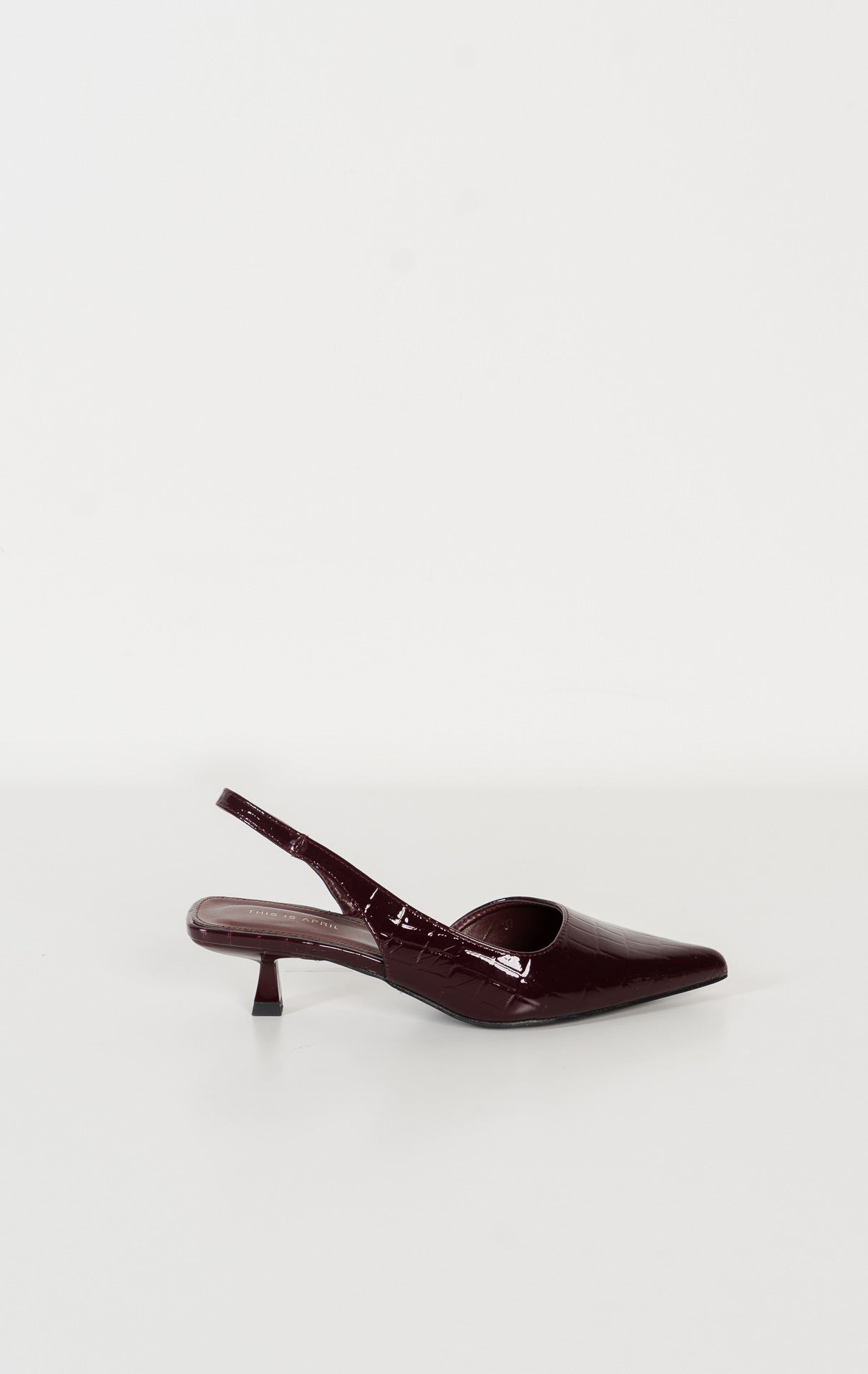 Patrice Heels Maroon