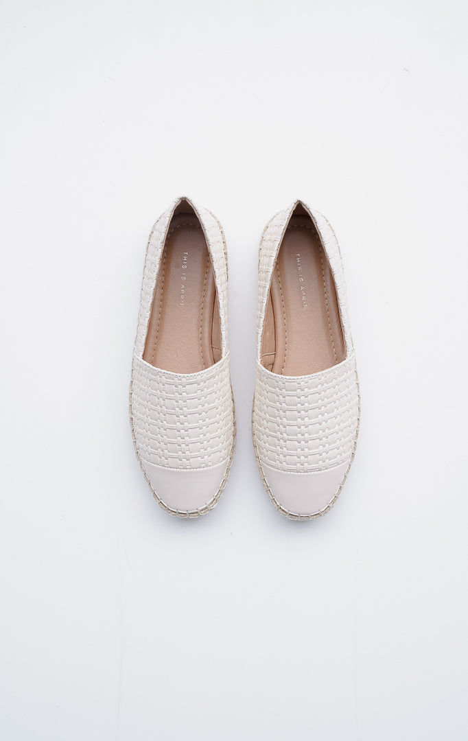 Blanc Espadrilles Ivory