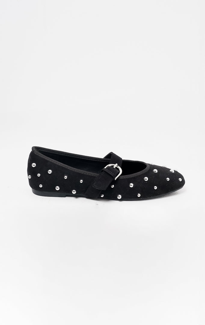 Chantel Flats Black