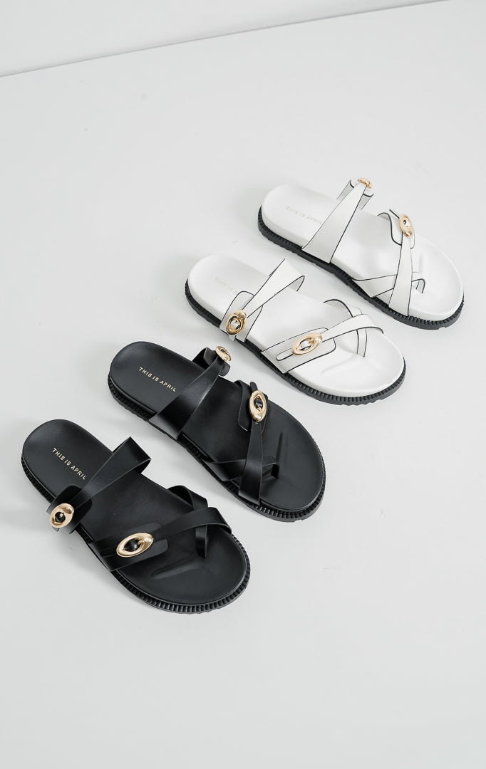 Louisa Sandals Black