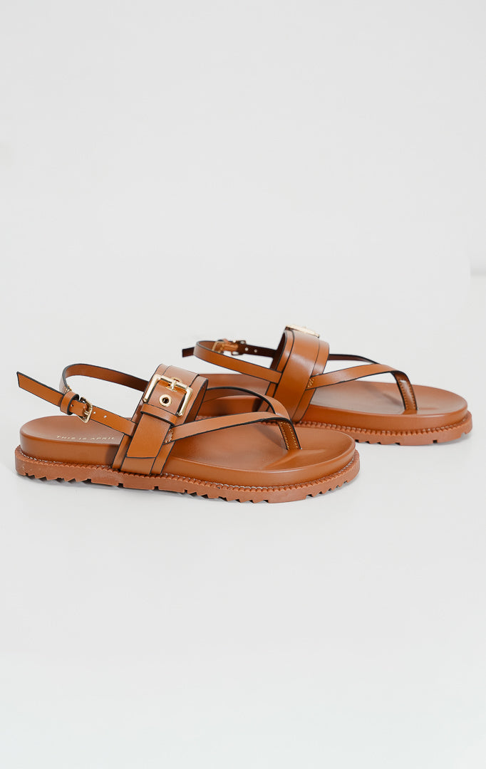 Mabel Sandals Camel