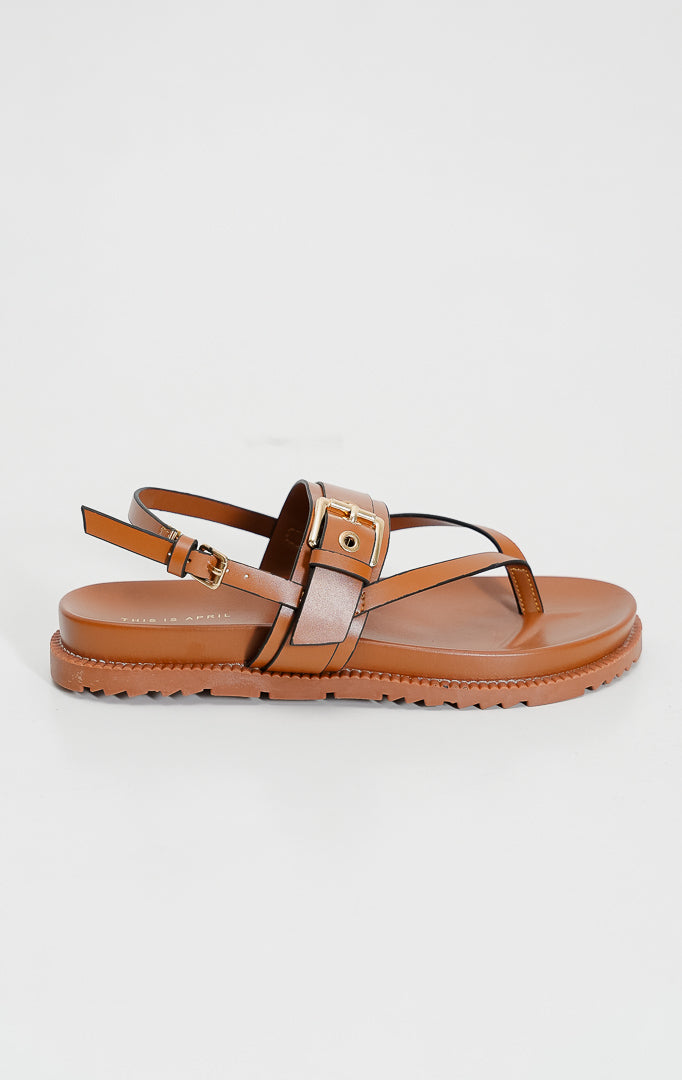 Mabel Sandals Camel