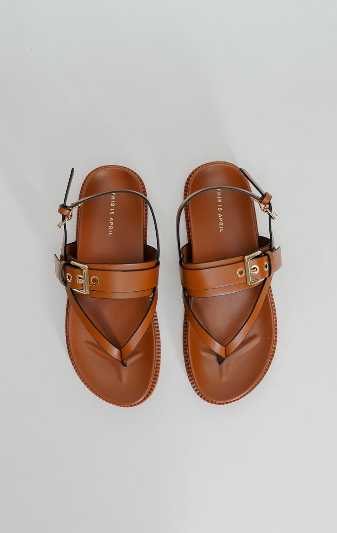Mabel Sandals Camel