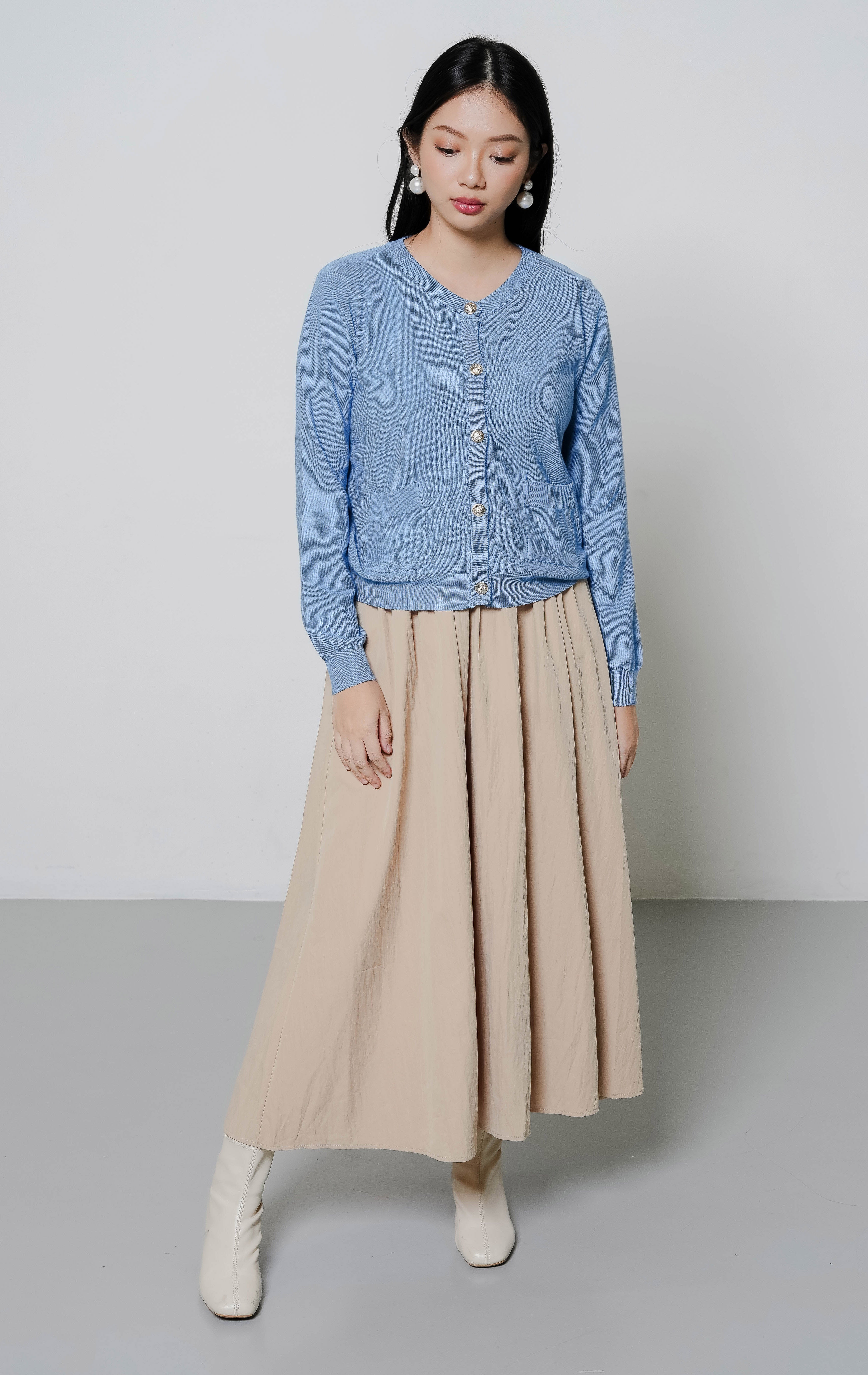 Travi Cardigan Blue