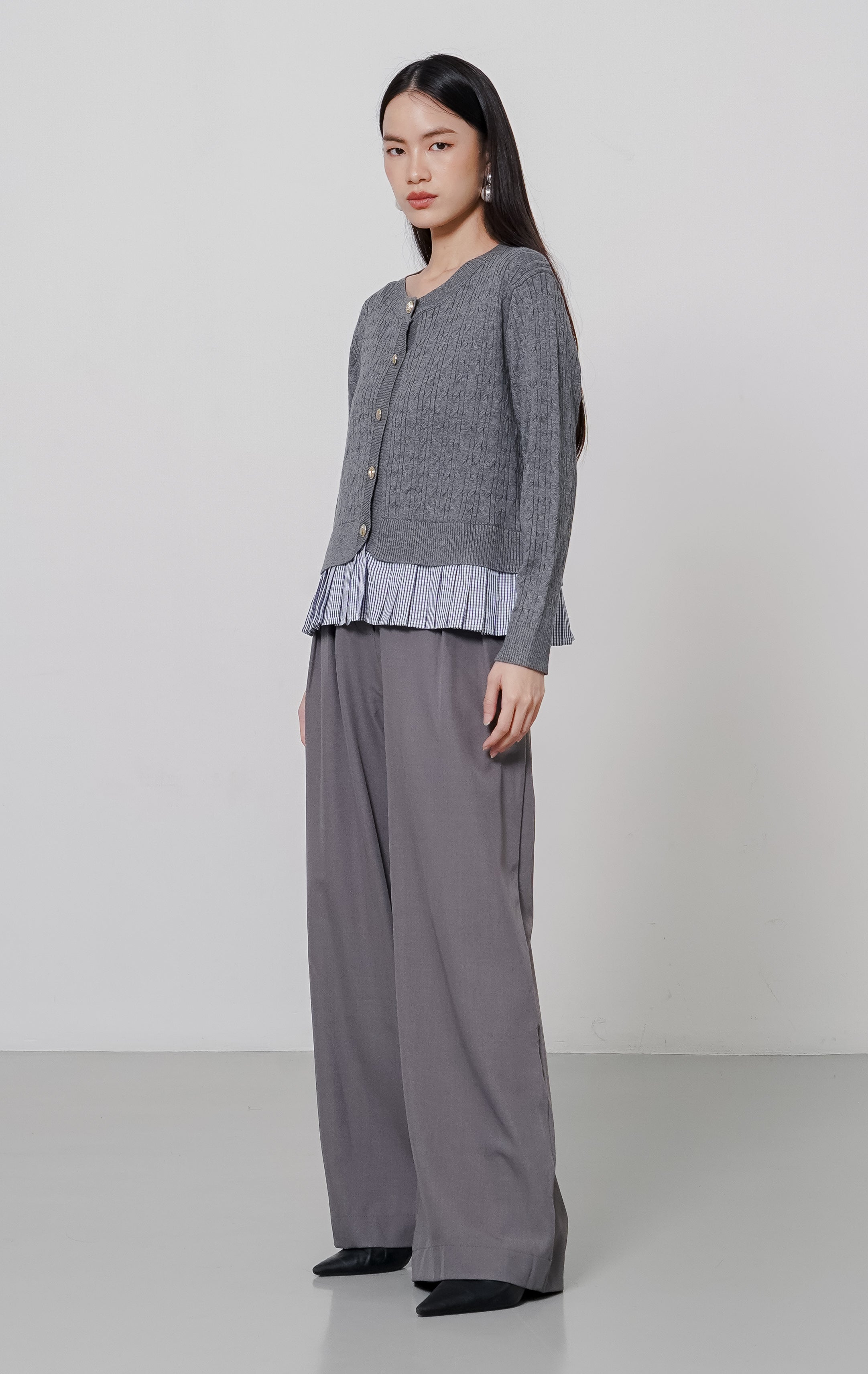 Malora Cardigan Grey
