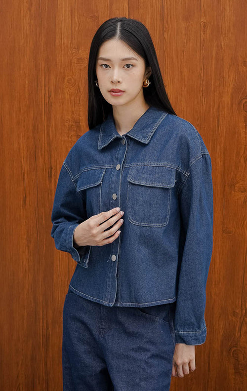 Elxina Jackets Denim