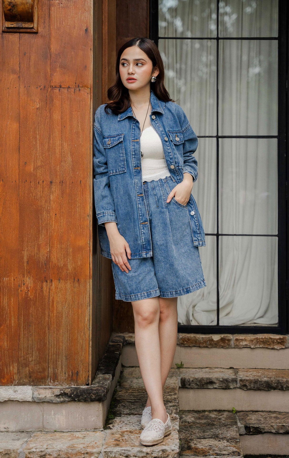 SH Charmaine Jacket Denim - Main Image