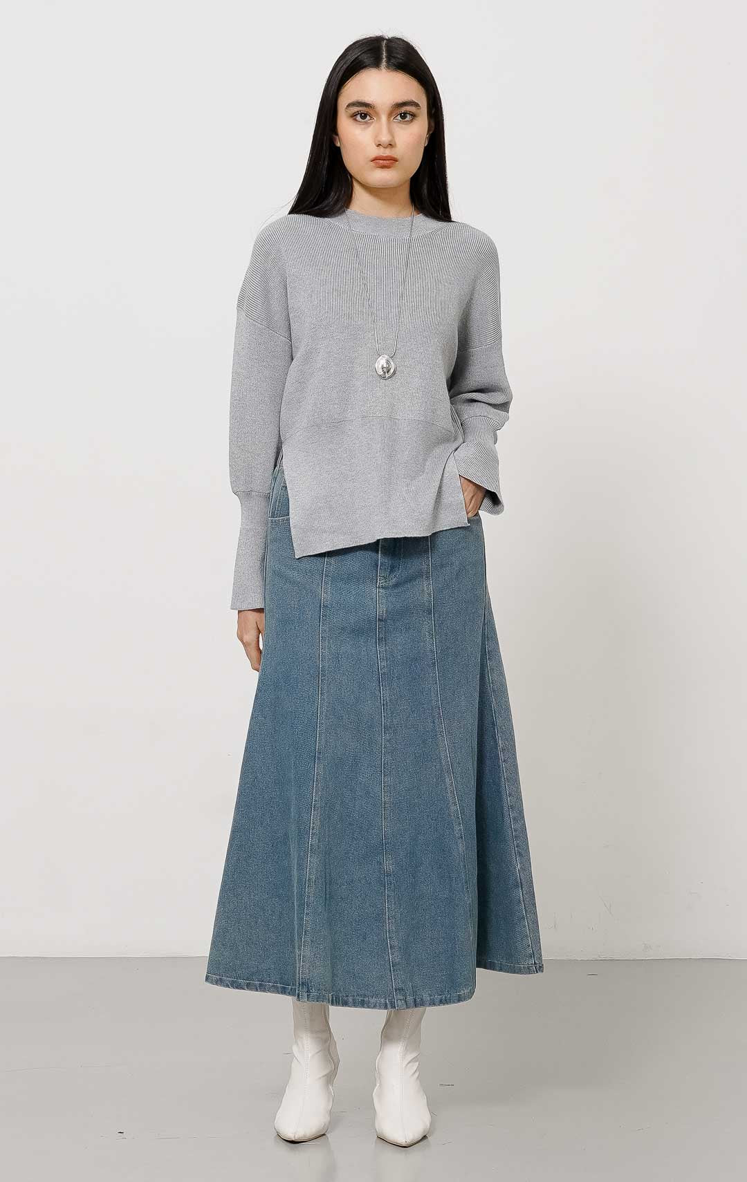 Stefy Sweater Grey