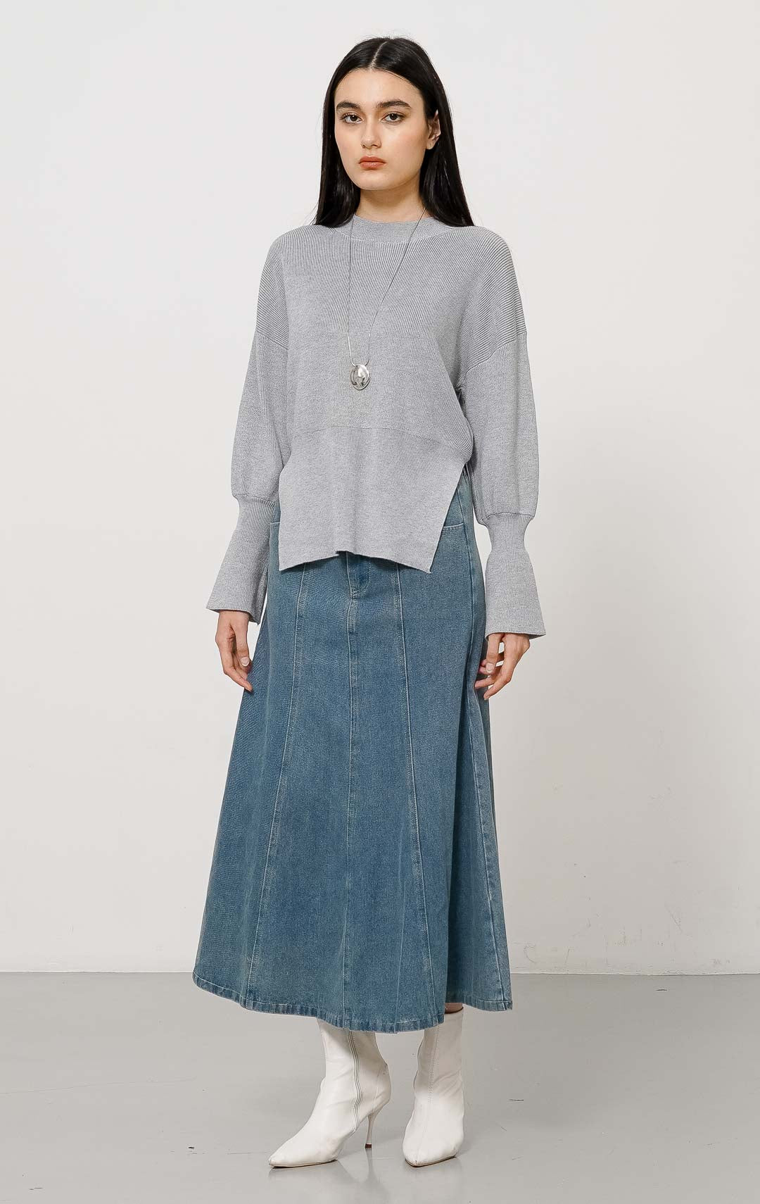Stefy Sweater Grey