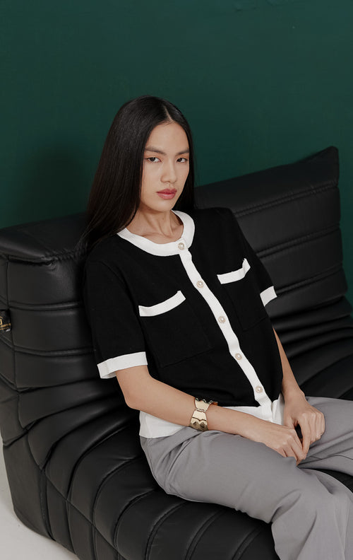 Fabby Cardigan Black