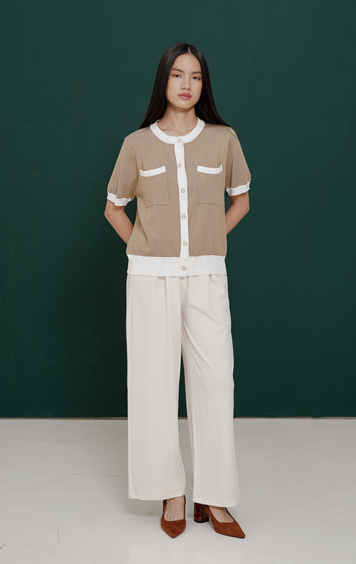 Fabby Cardigan Brown