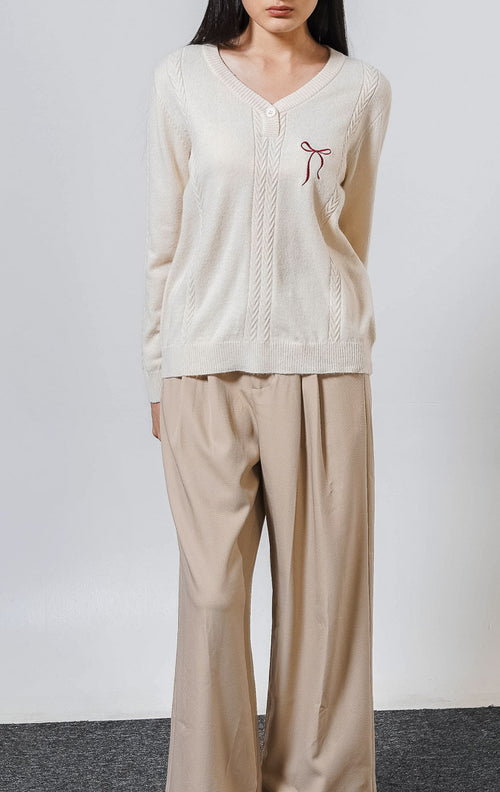 Ribonne Sweater Ivory