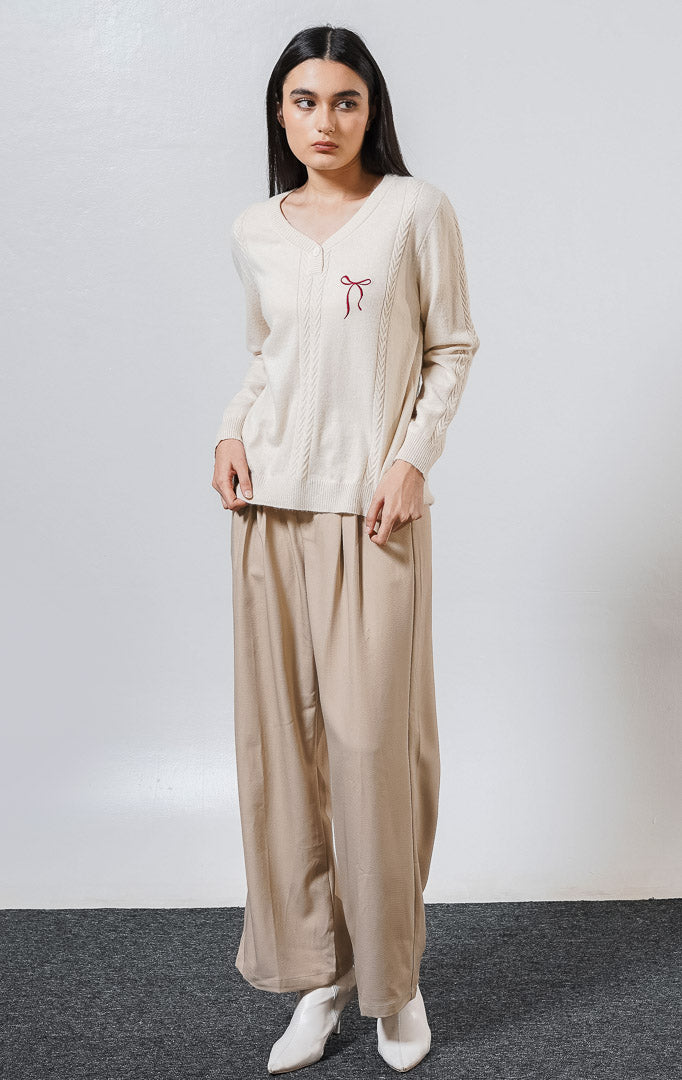 Ribonne Sweater Ivory