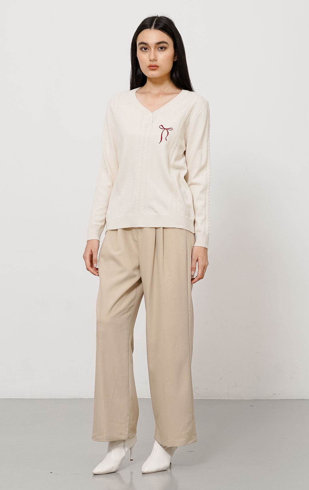 Ribonne Sweater Ivory