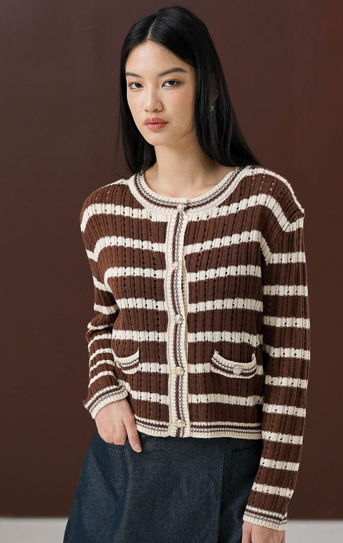 Candice Cardigan Brown