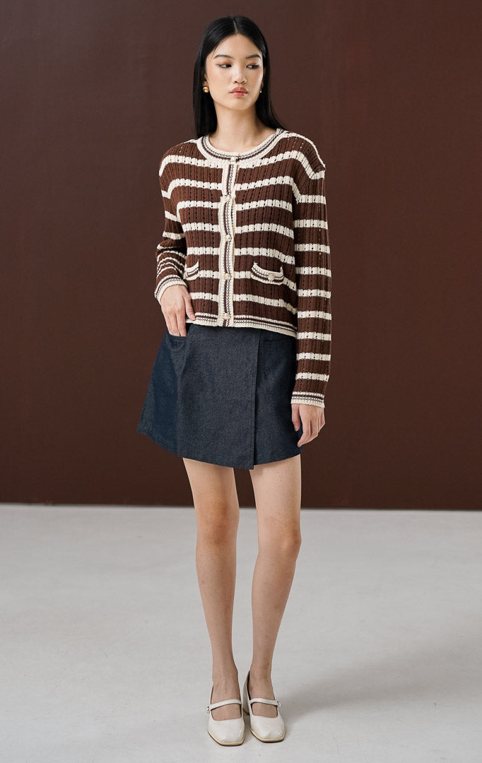 Candice Cardigan Brown