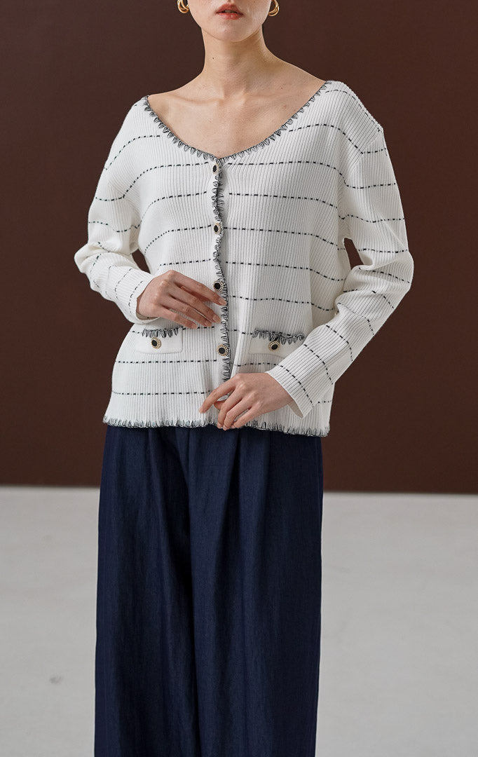 Valerie Cardigan White