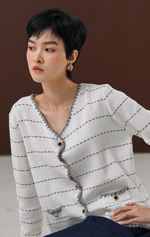 Valerie Cardigan White