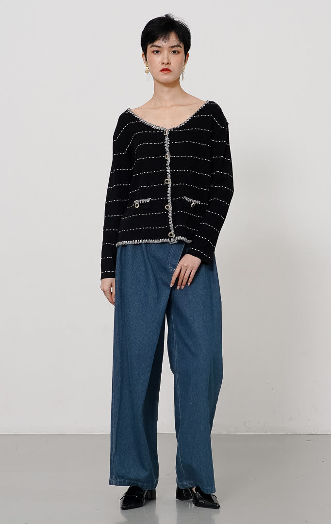 Valerie Cardigan Black