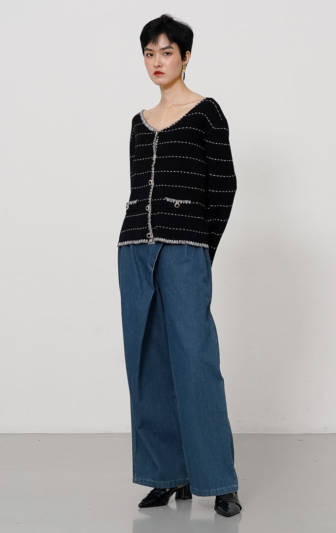 Valerie Cardigan Black