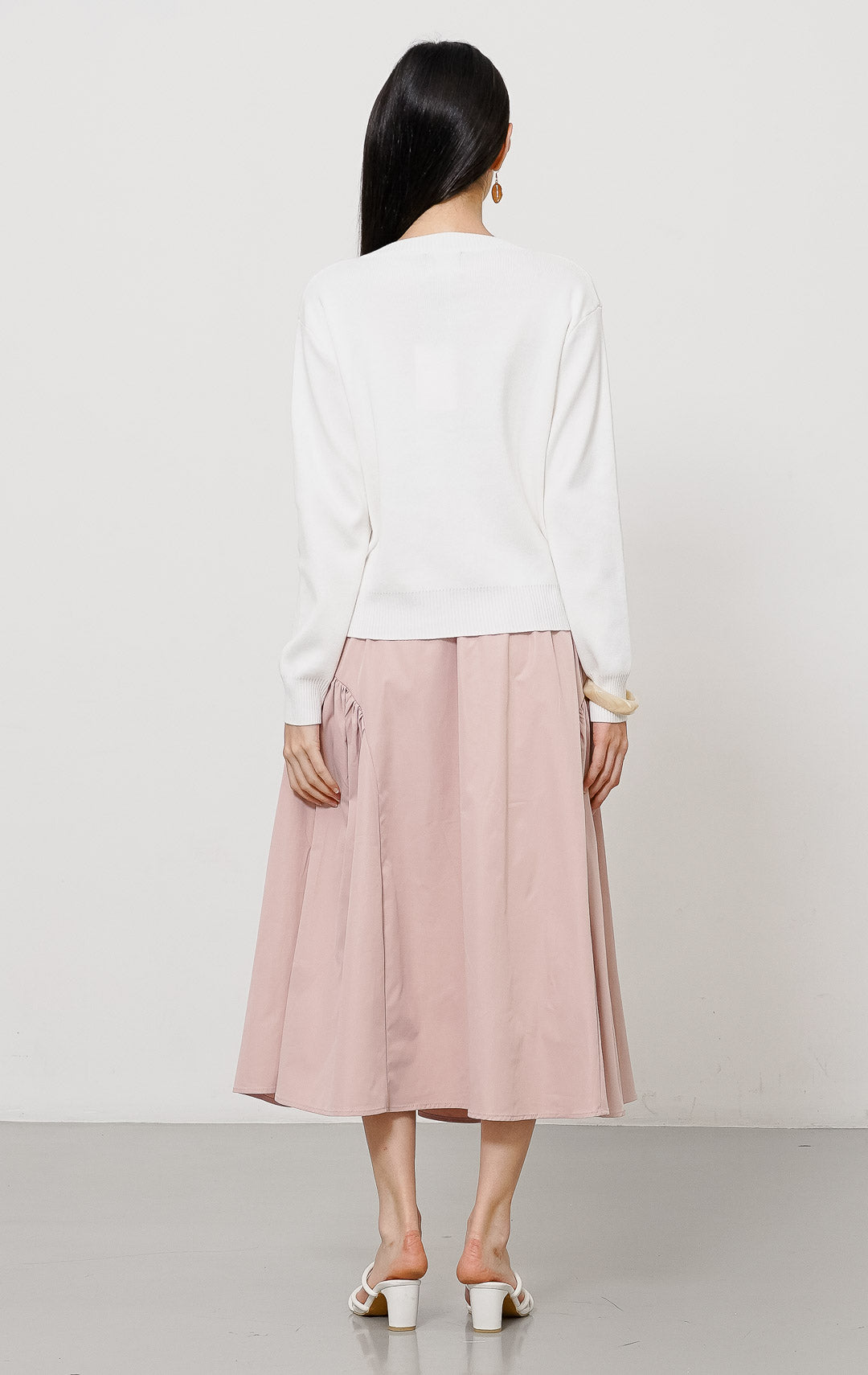 Lily Cardigan White