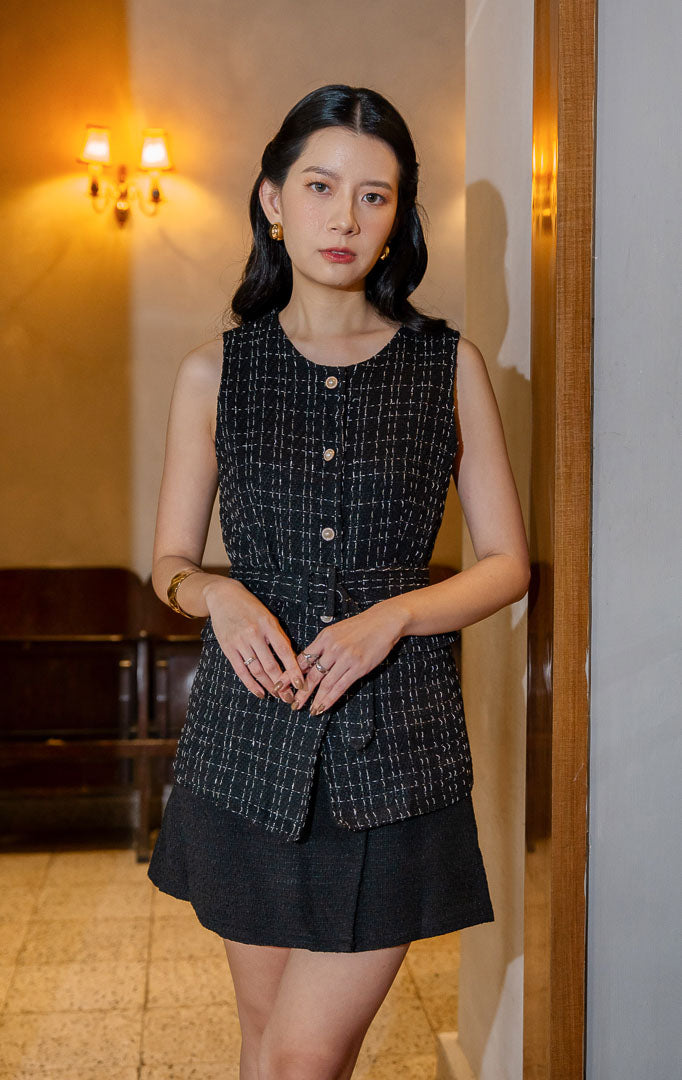 Maeve Vest Black
