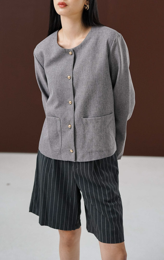 Seulgi Blazer Grey
