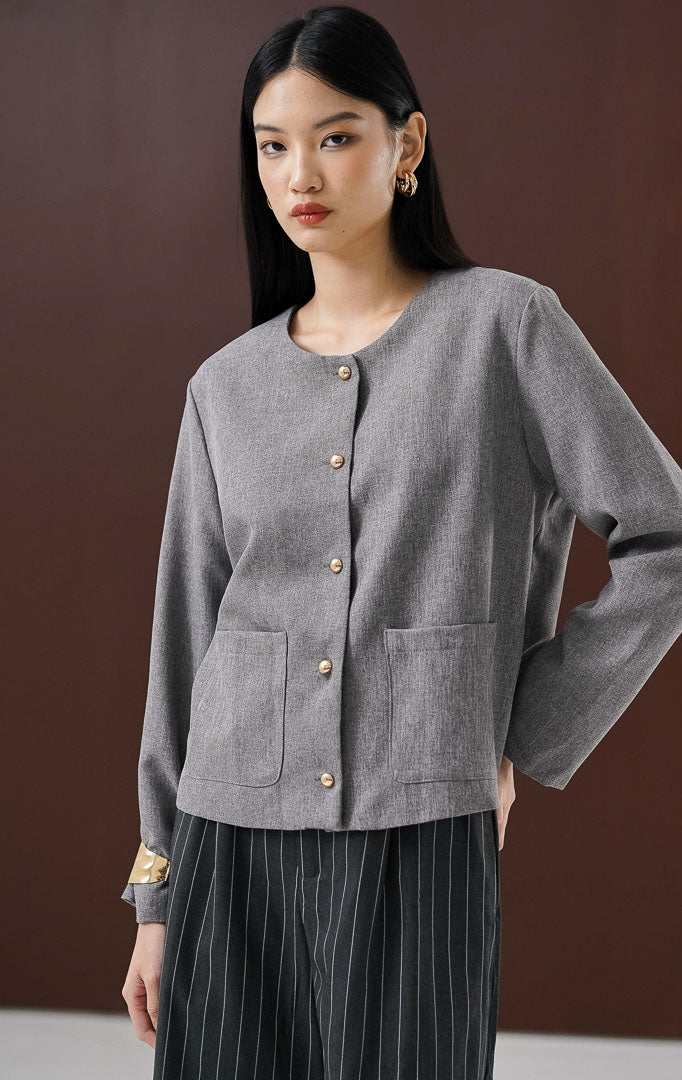 Seulgi Blazer Grey