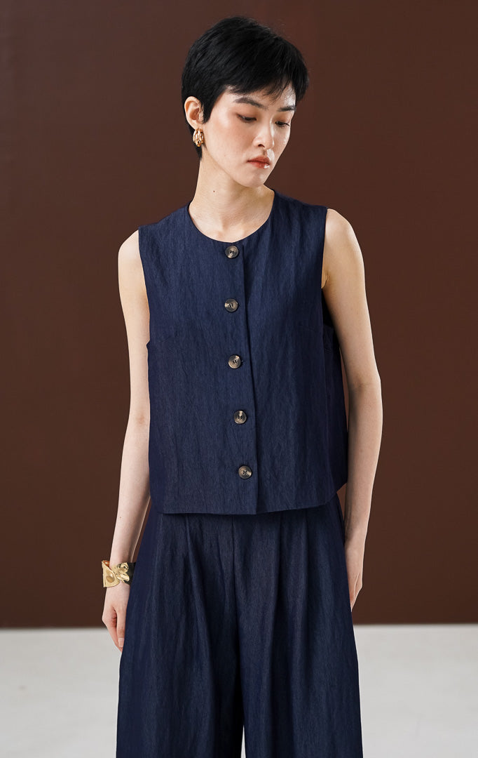 Ursula Vest Navy
