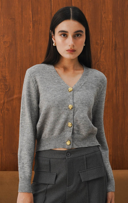 Yonna Cardigan Grey