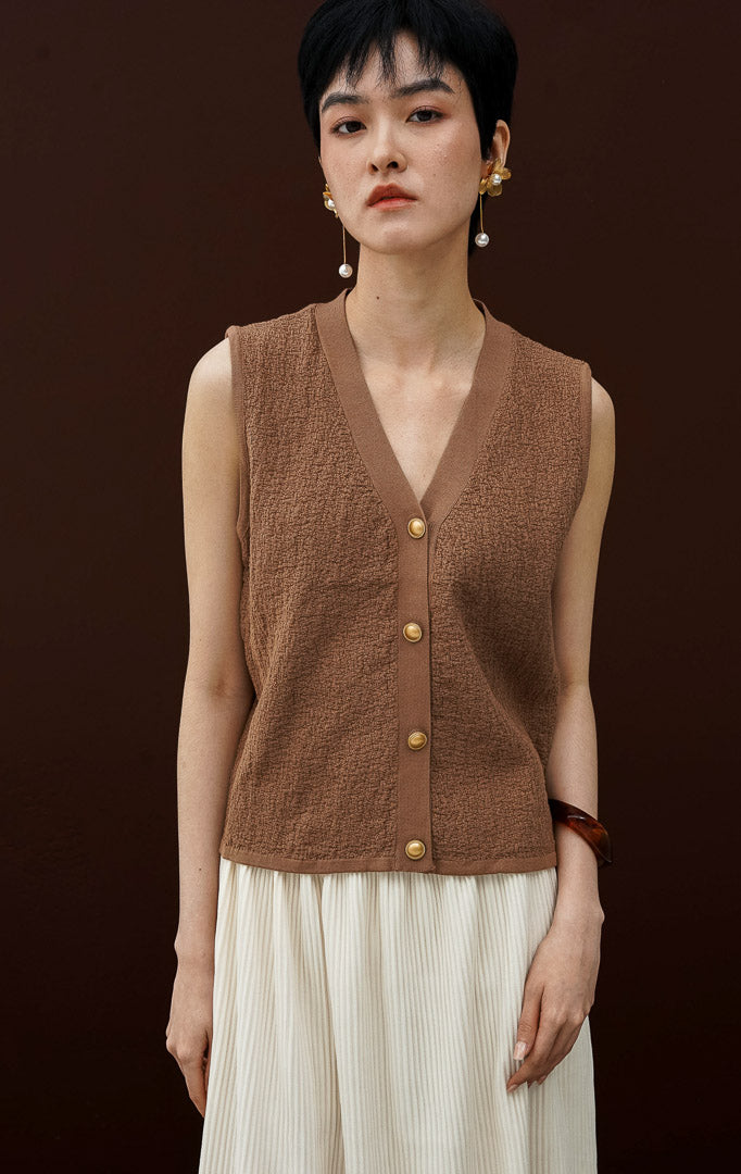 Monica Vest Brown