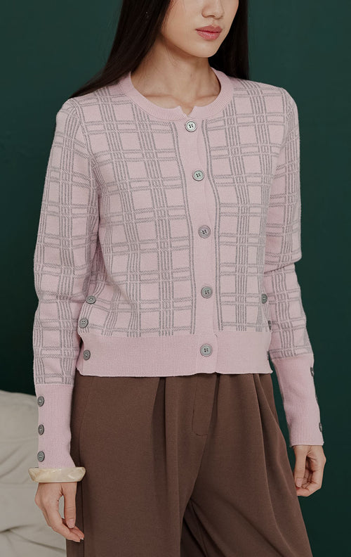 Rachel Cardigan Pink