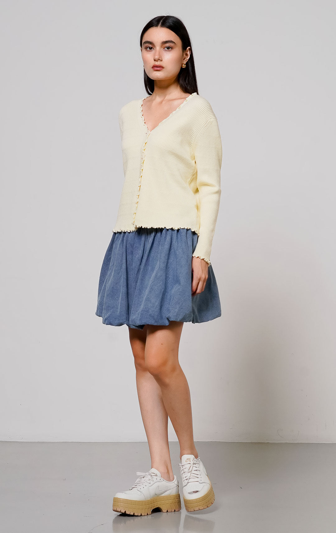 Shera Cardigan Yellow