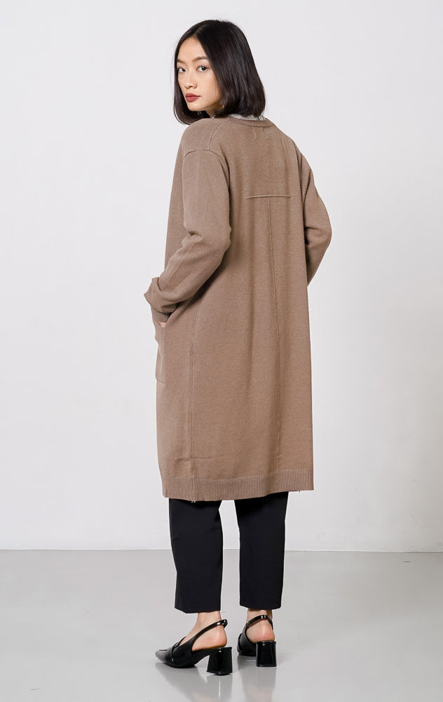 Cassie Cardigan Brown