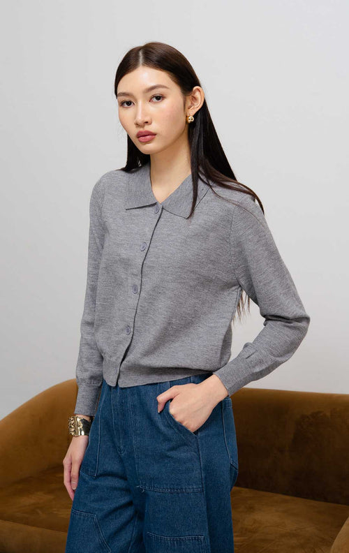 Jolin Cardigan Grey