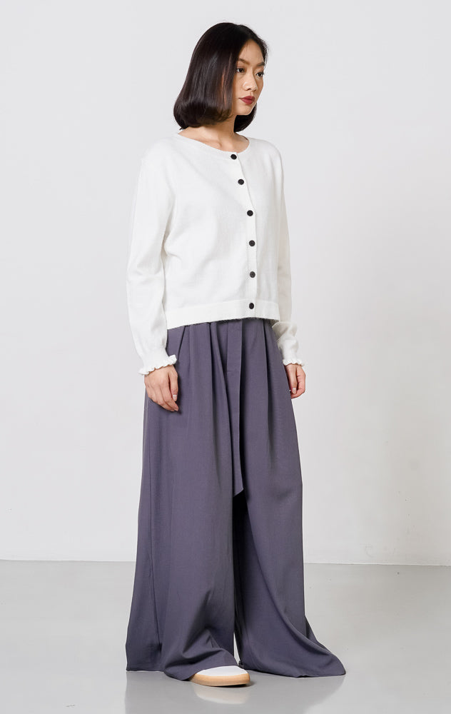 Becca Cardigan White