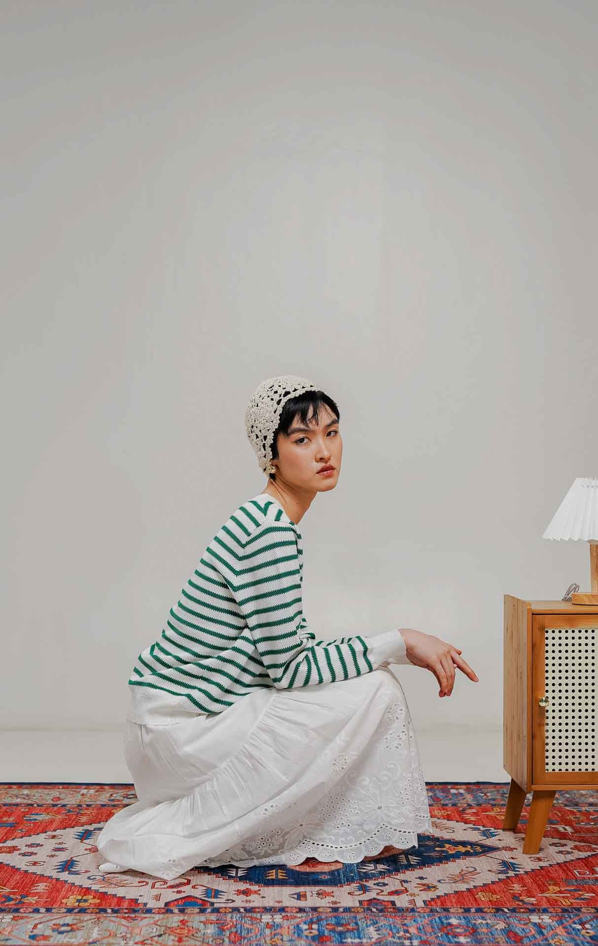 Azura Cardigan Green