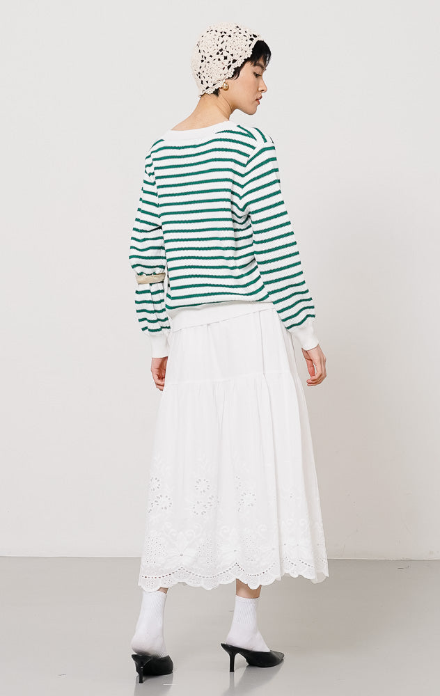 Azura Cardigan Green