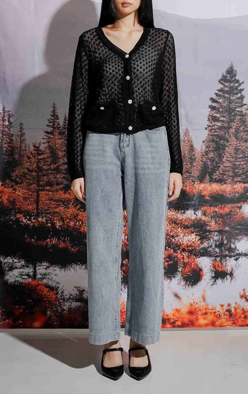 Akari Cardigan Black