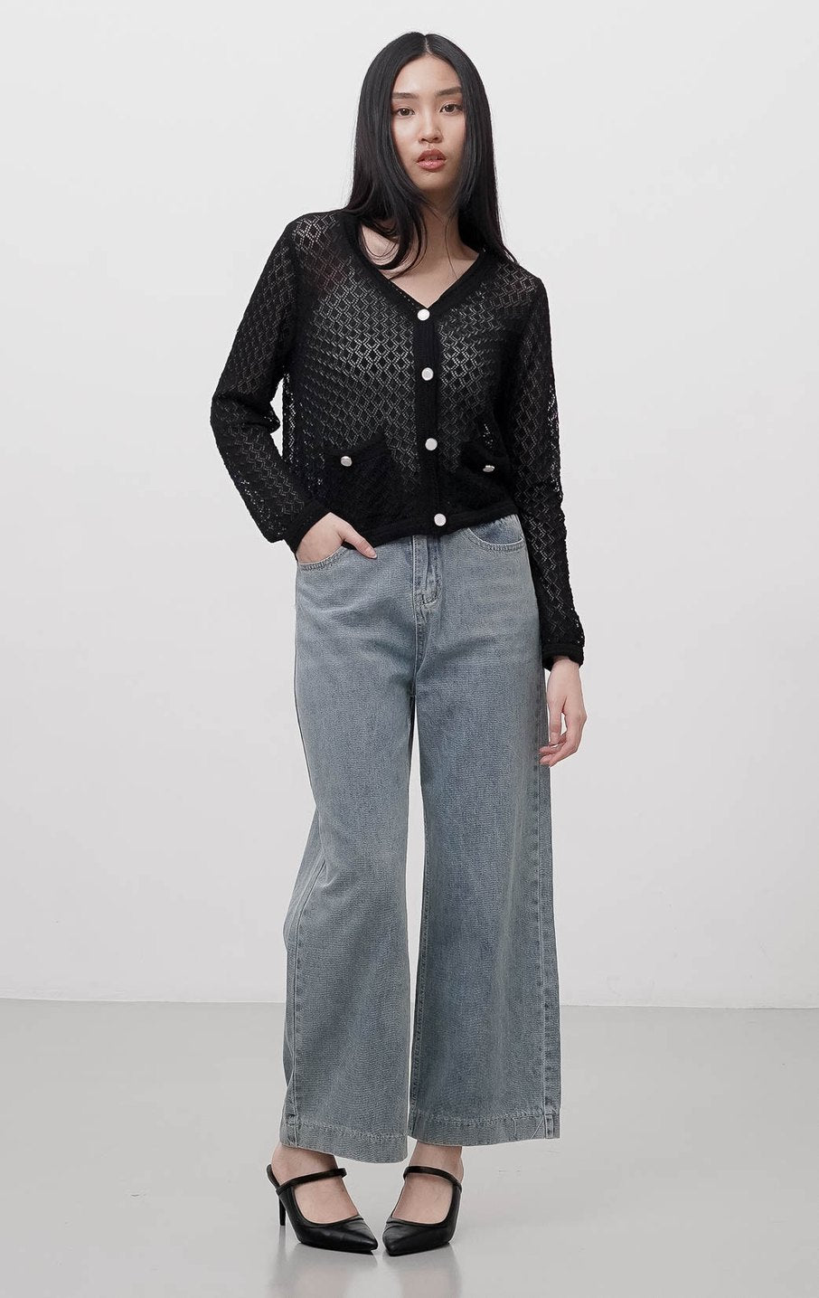 Akari Cardigan Black