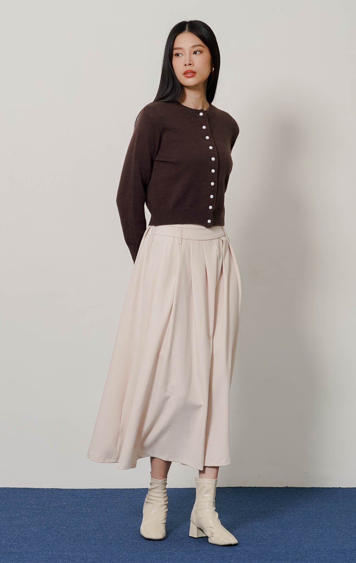 Milane Cardigan Brown