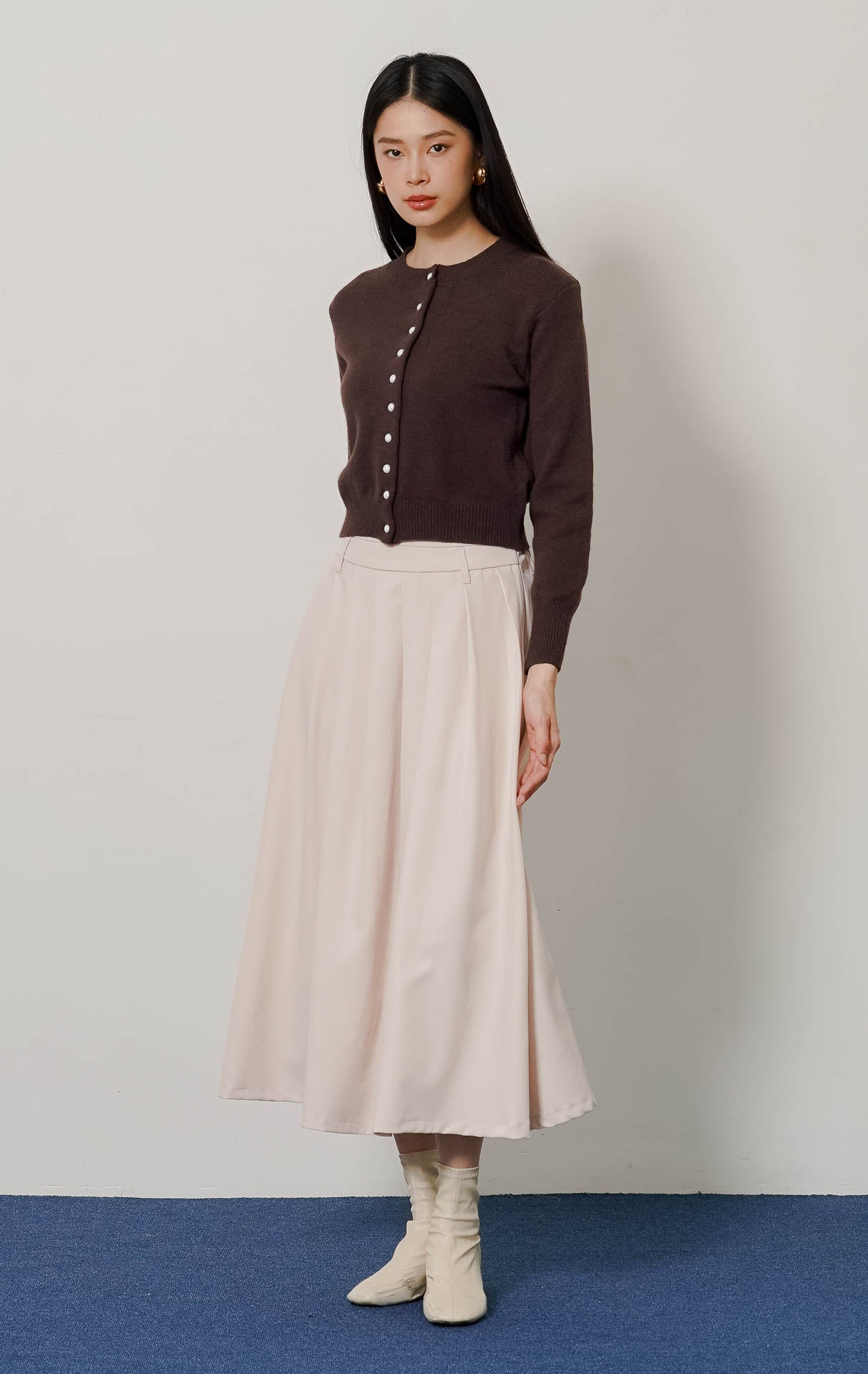 Milane Cardigan Brown